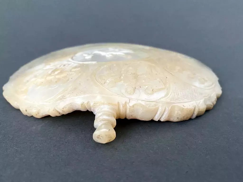  Carved Mother-of-pearl Shell - 19th Century-photo-7