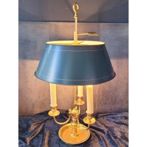 Bouillotte Lamp With 3 Flames - Empire Style