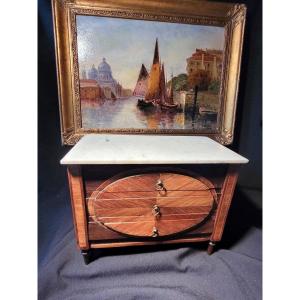 18th - 19th Century Master's Chest Of Drawers  