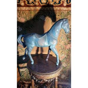 Patinated Copper Horse - 19th Century  