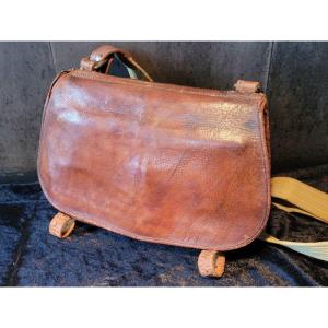  Leather "hand Warmer" Hunting Muff - 1900