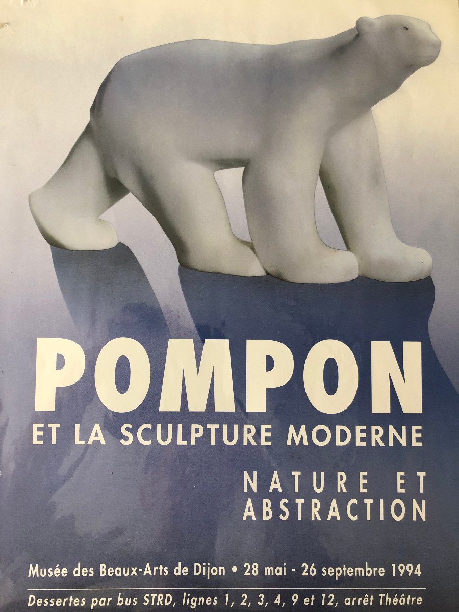 Pompon Affiche Exposition.