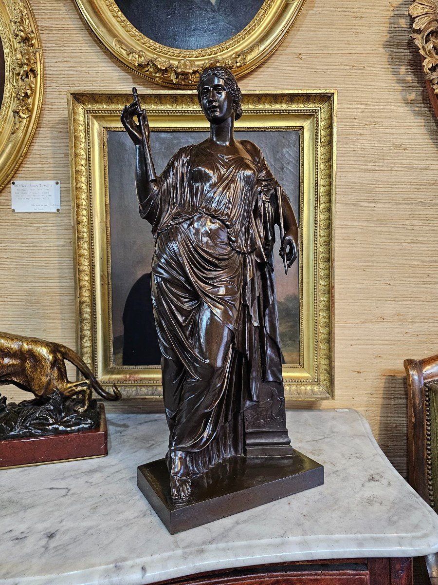 Bronze Representative Euterpe Fondeur Barbedienne