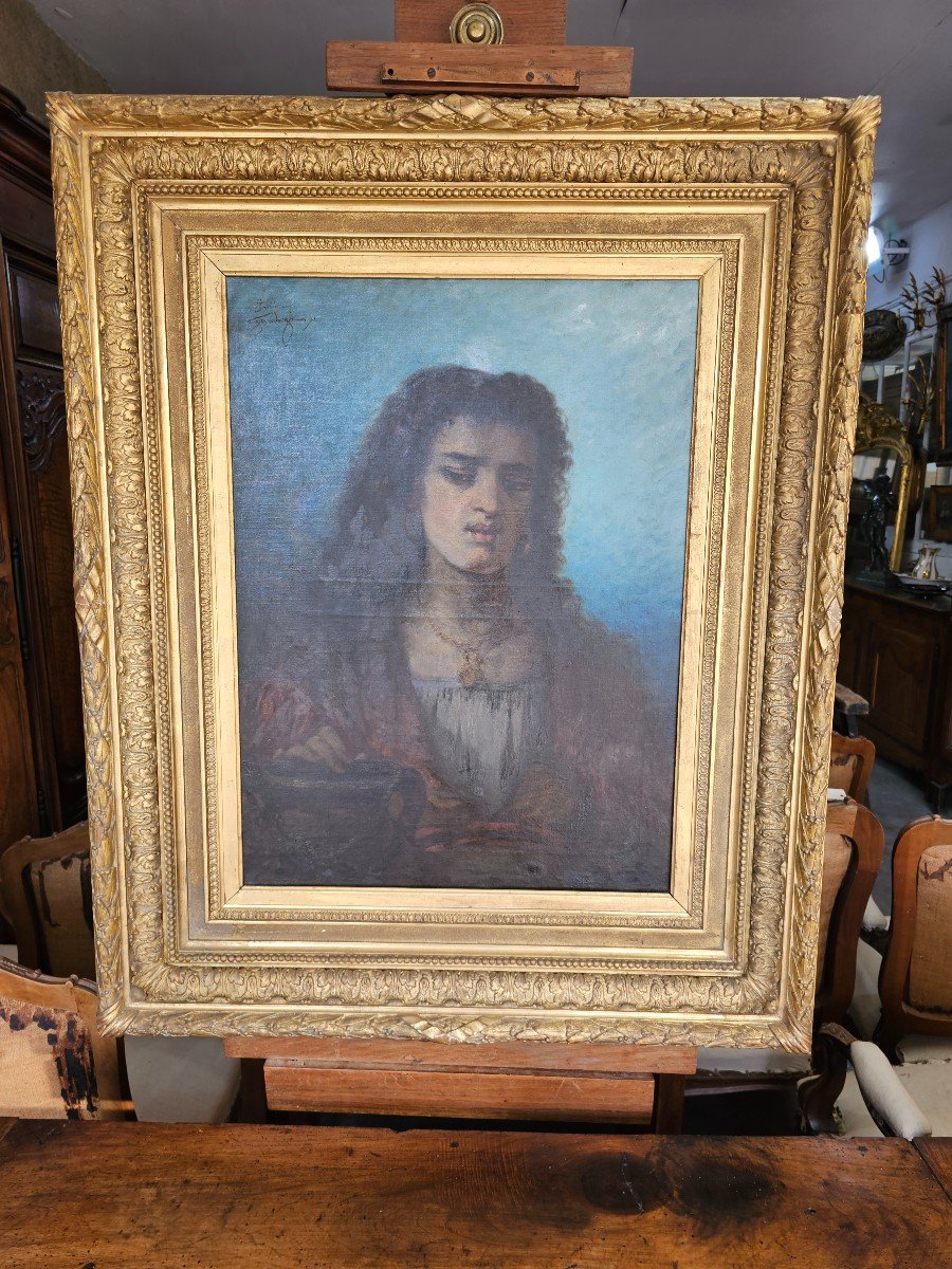 Painting Signed Emile Gambogi And Dated 72 (or 92)