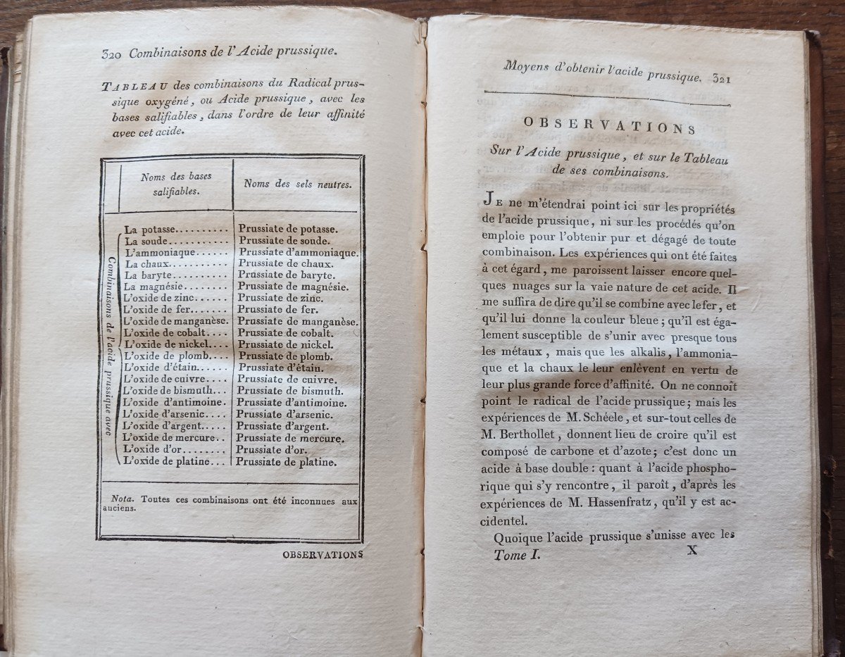 Traité élémentaire De Chimie   1801  60 Euros-photo-2