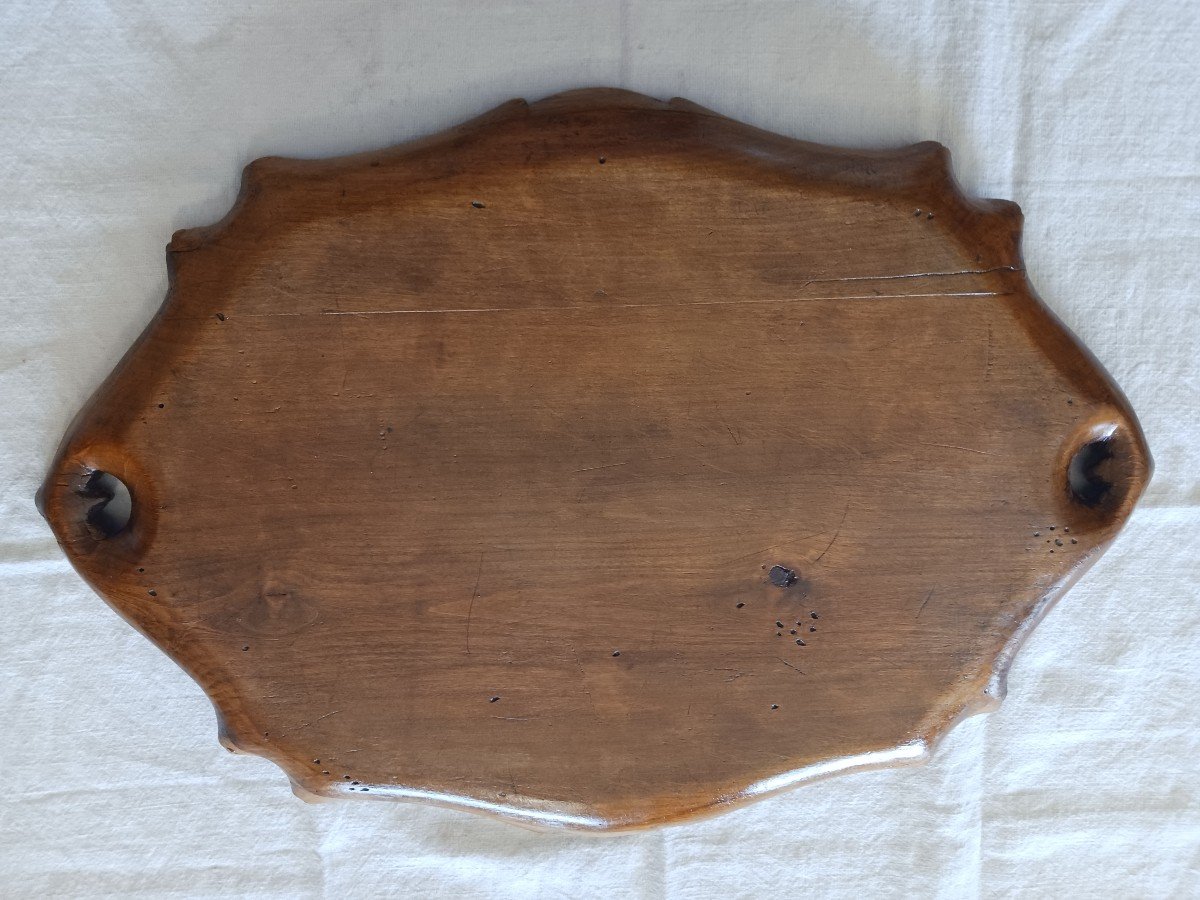 19th Century Natural Wood Tray 100 Euros-photo-1