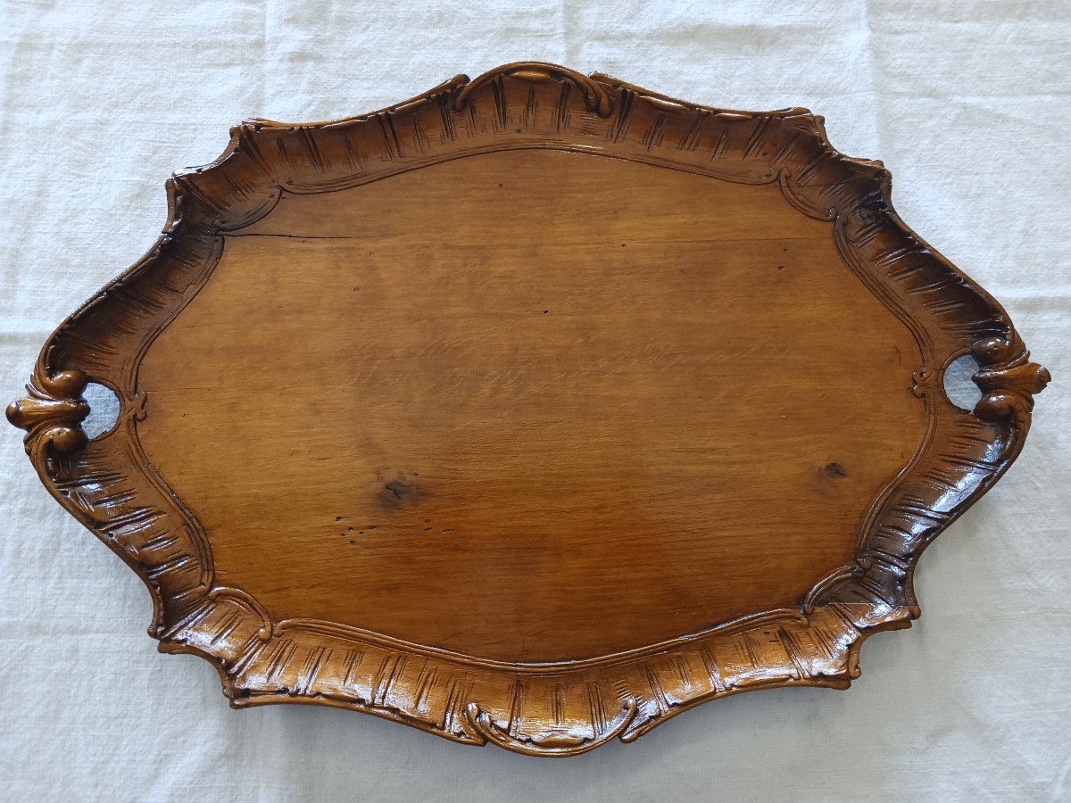 19th Century Natural Wood Tray 100 Euros