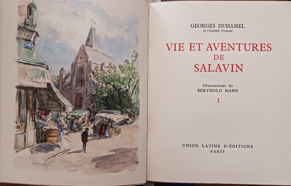 Lives And Adventures Of Salavin 1955 100 Euros-photo-3