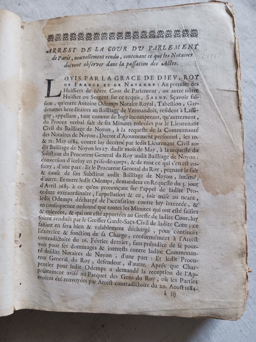 La Science Parfaite Des Notaires / 1686 /  60 Euros-photo-2