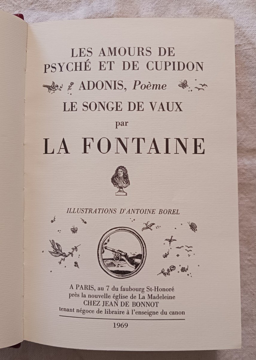 Fables- Contes - Oeuvres Diverses - Jean De La Fontaine- Jean De Bonnot- 100 Euros-photo-5