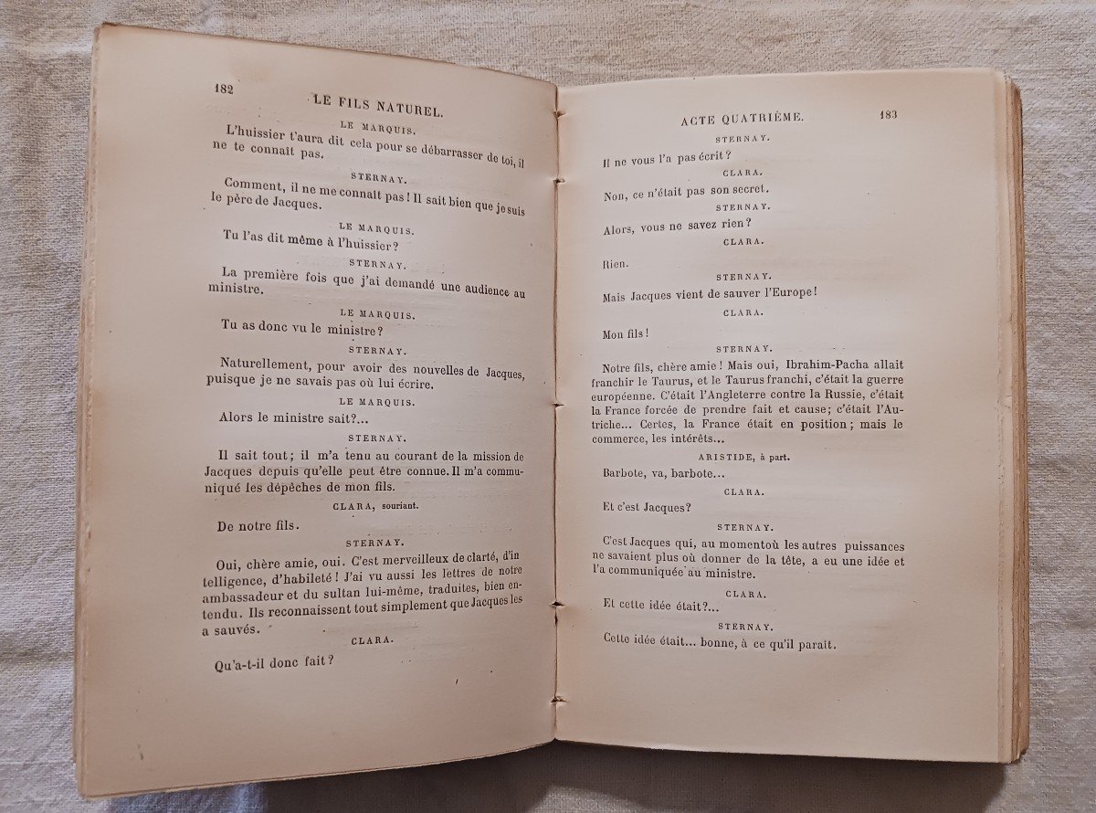 Complete Theatre By Alexandre Dumas Fils / 1890 -photo-3