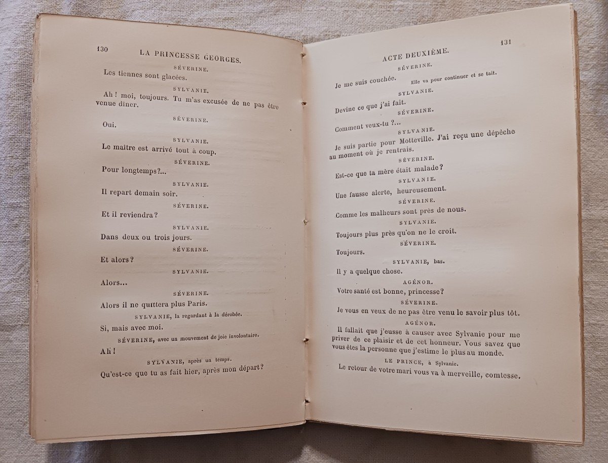 Complete Theatre By Alexandre Dumas Fils / 1890 -photo-4