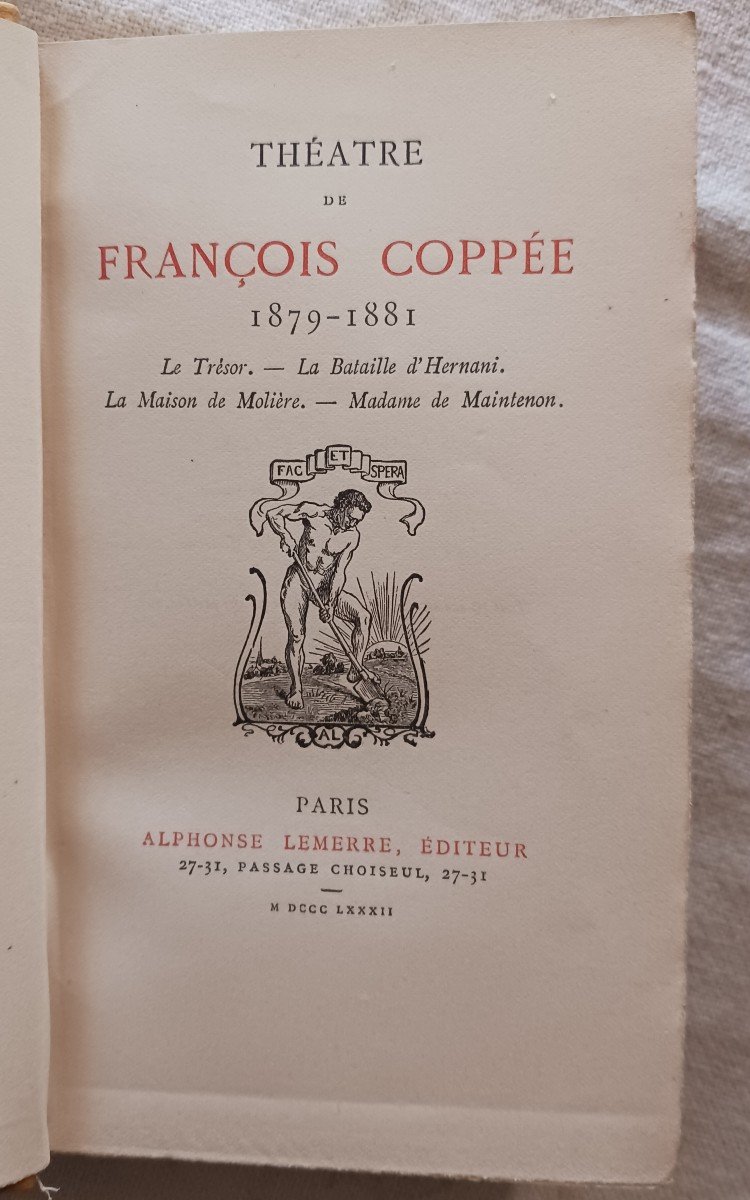 Oeuvres De François Coppée    / 1879-photo-4