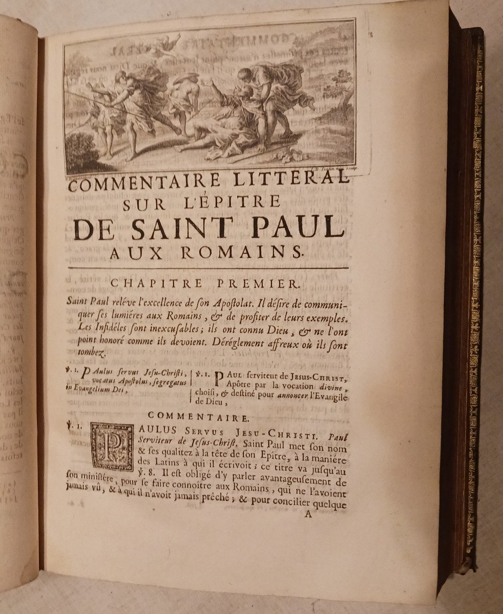 Commentaire Littéral Sur Tous Les Livres De l'Ancien Et Nouveau Testament   / 1716-photo-3