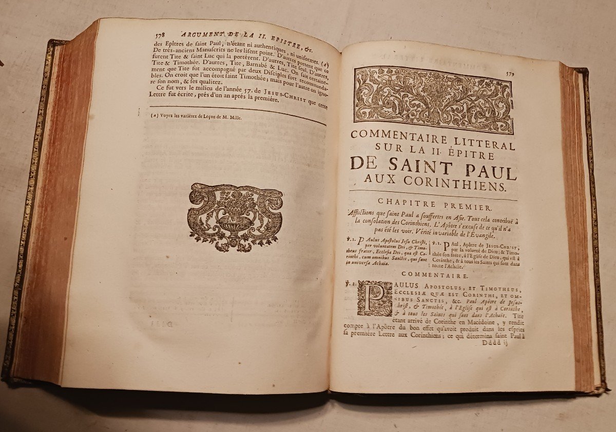 Commentaire Littéral Sur Tous Les Livres De l'Ancien Et Nouveau Testament   / 1716-photo-4