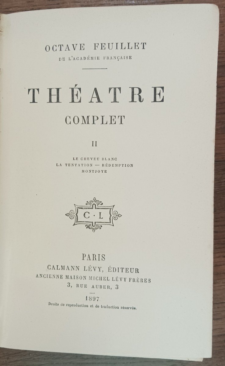 Octave Feuillet / Complete Theater-photo-3