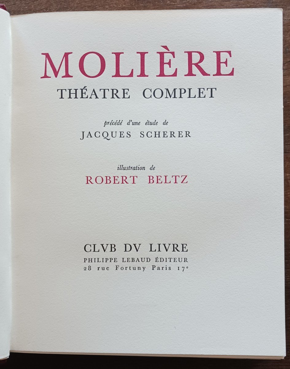 Molière Complete Theatre-photo-2