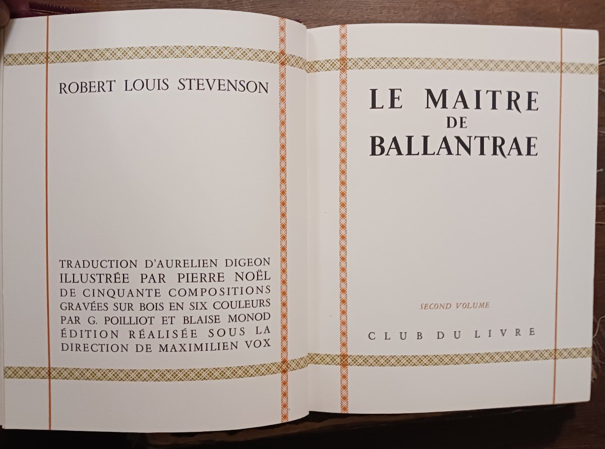 Le Maitre De Ballantrae Par Stevenson   -photo-2