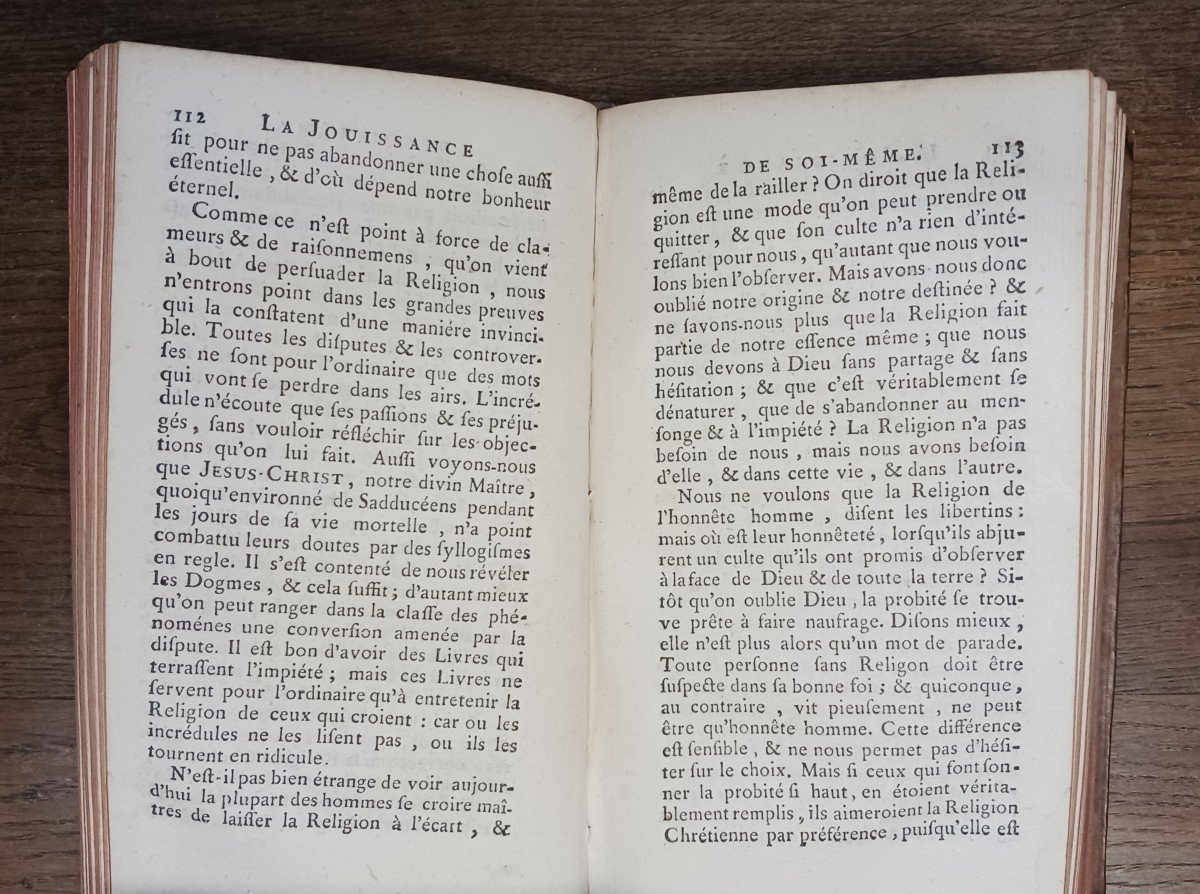 La Jouissance De Soi-même Par Le Marquis De Caraccioli   / 1762-photo-3