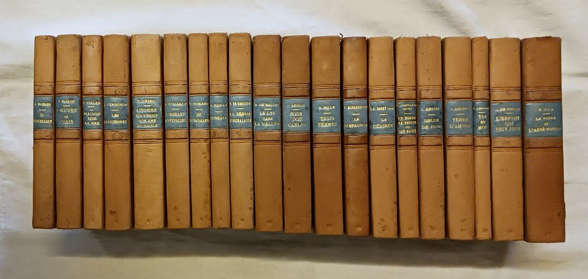 Set Of 20 Books / Early 20th Century