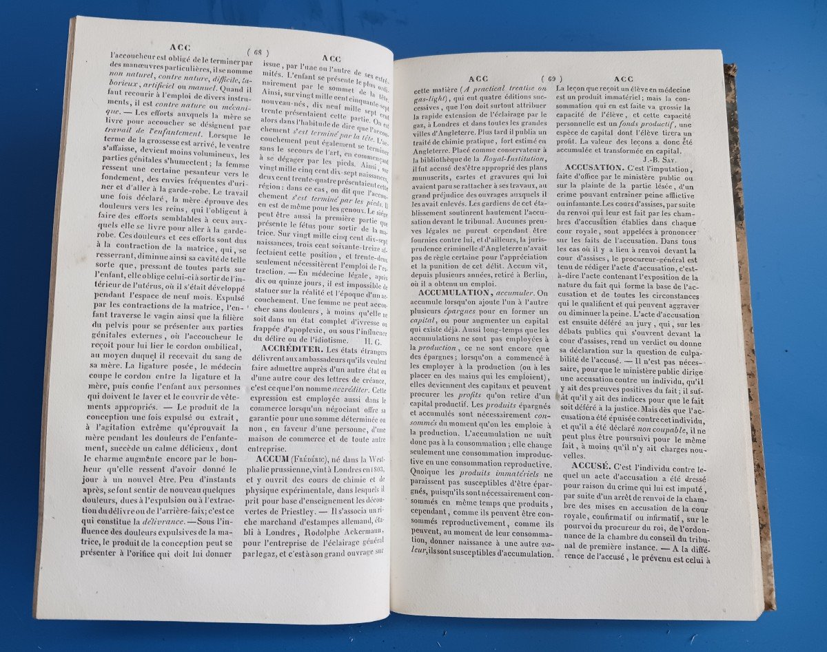 Dictionnaire De La Conversation Et De La Lecture   /  1832-1839-photo-4