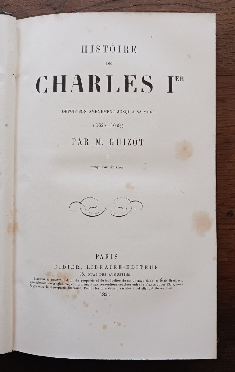 Ensemble De Livres De Guizot  / 1824-1855-photo-3