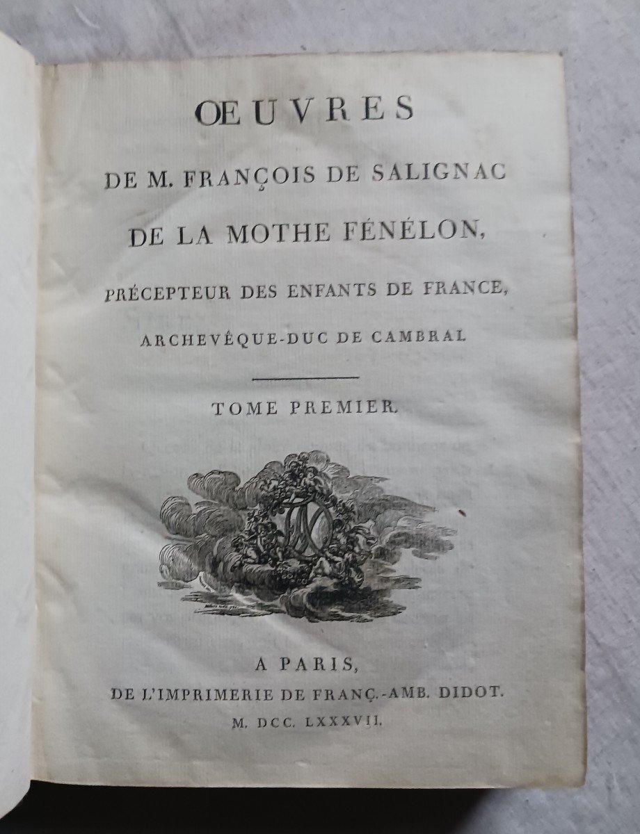 Works Of Fénélon / 1787-photo-2