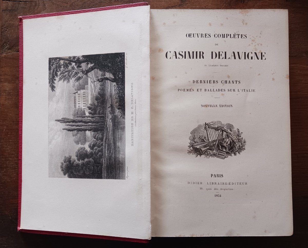 Oeuvres Complètes De Casimir Delavigne  /  1855-photo-1