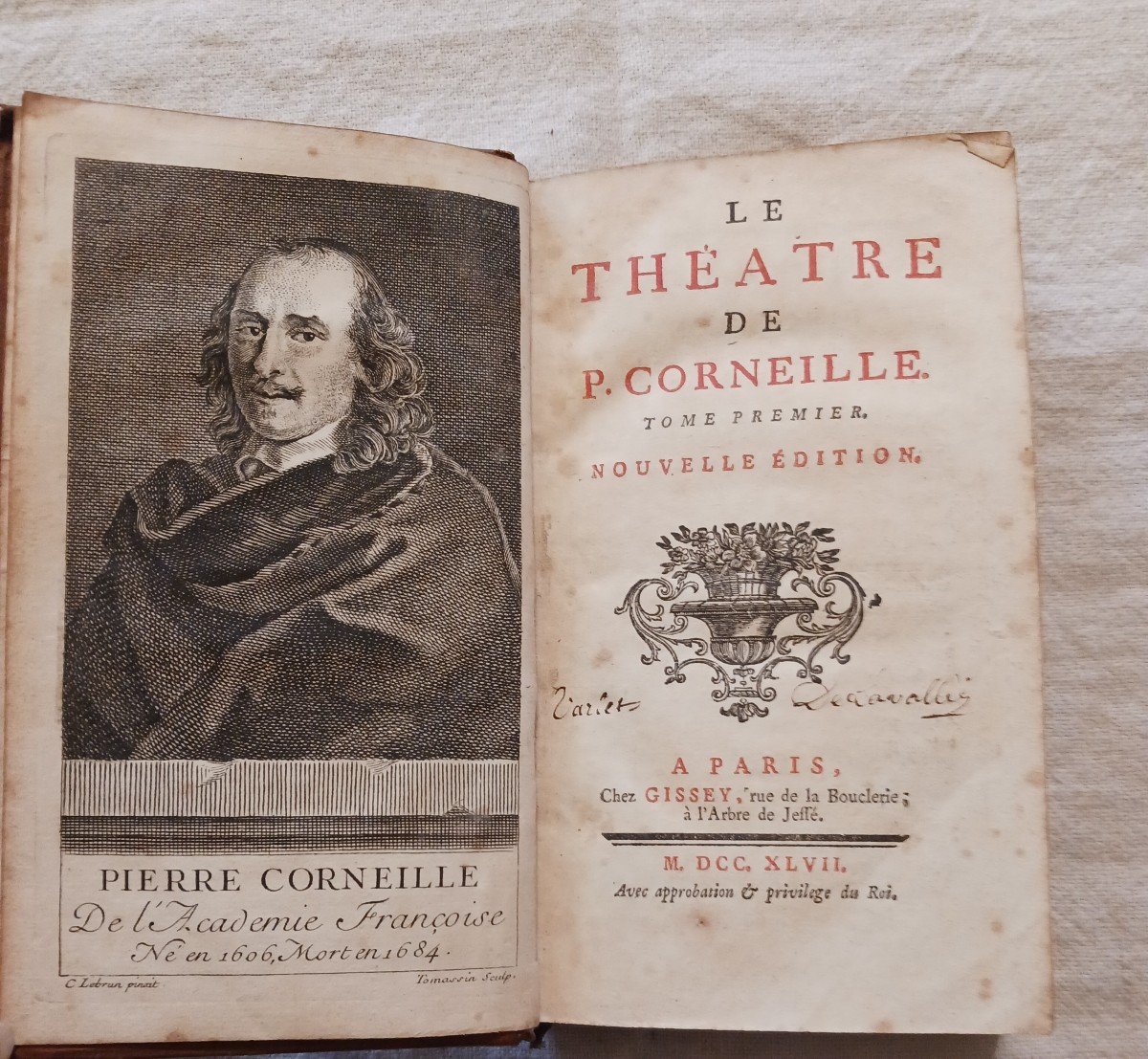 Le Théâtre De Pierre Corneille  /  1747-photo-2