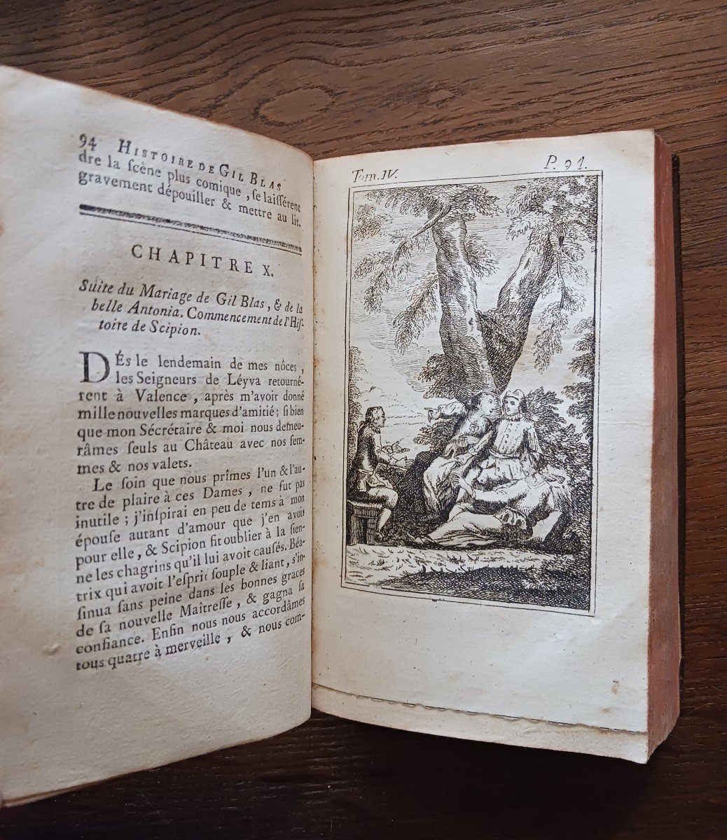 Histoire De Gil Blas De Santillane Par Le Sage    /   1757-photo-5