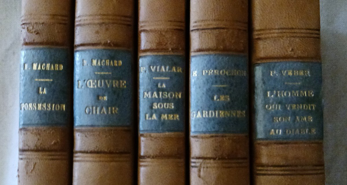 Set Of 20 Books / Early 20th Century / 120 Euros-photo-4