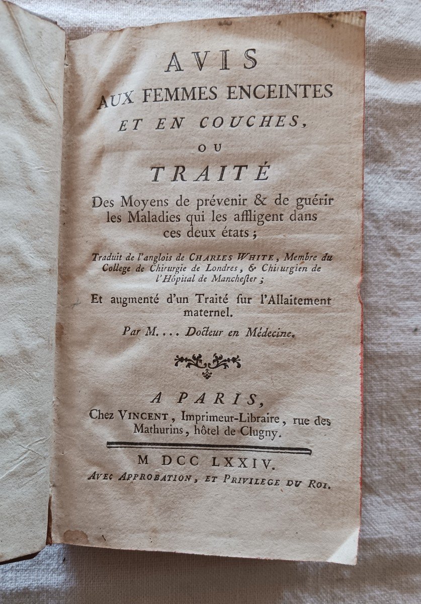 Advice To Pregnant And Childbirth Women / 1774