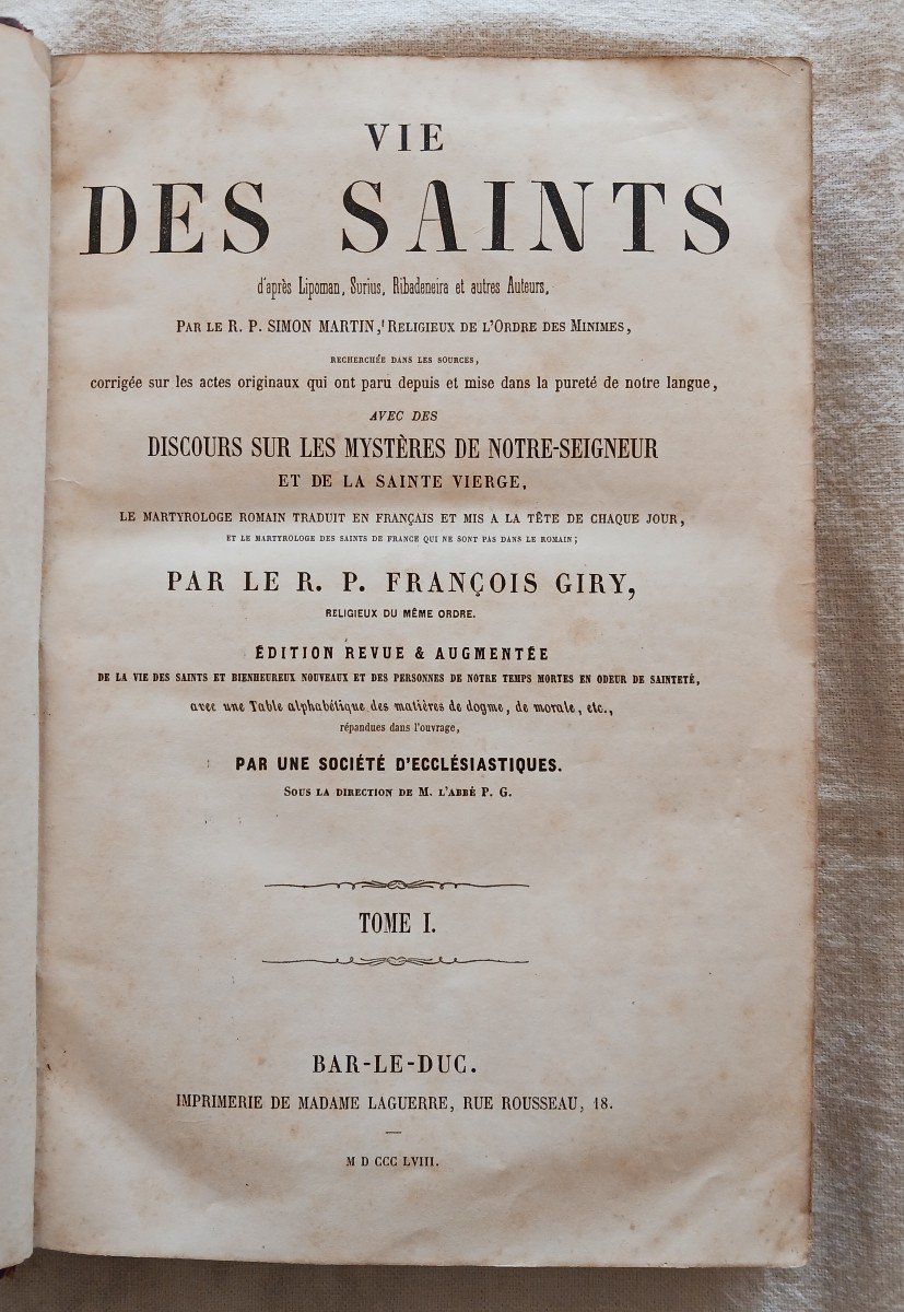 Vie Des Saints  /  1858-photo-2