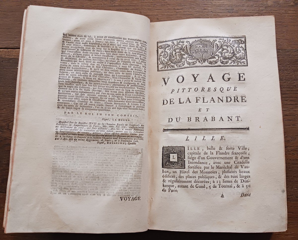 Voyage Pittoresque De La Flandre Et Du Brabant   / 1769-photo-2