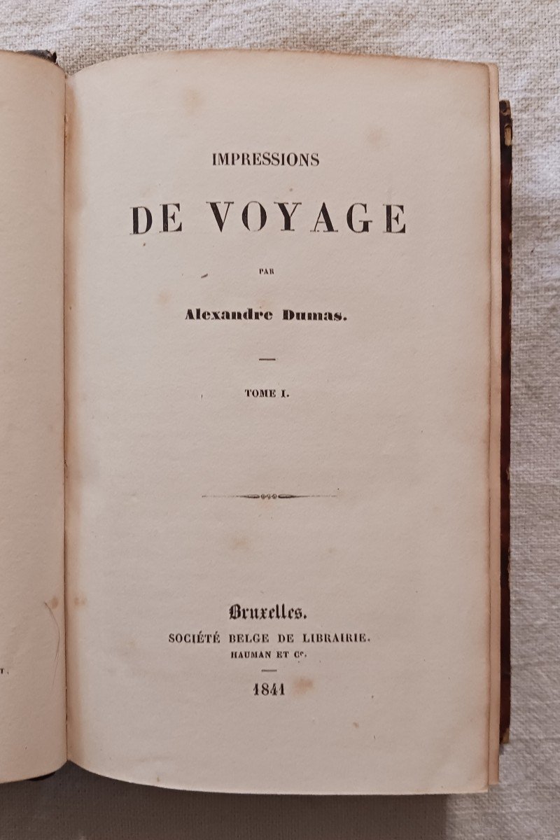 Travel Impressions By Alexandre Dumas / 1841-photo-2