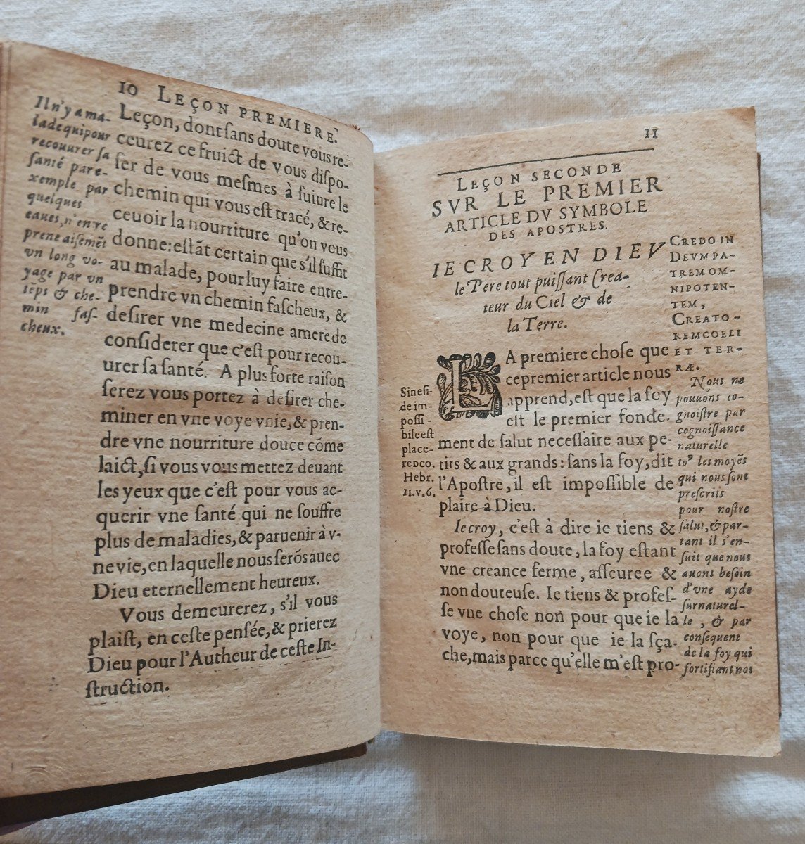 Instruction Du Chrétien Par Le Cardinal De Richelieu   /  1626-photo-2