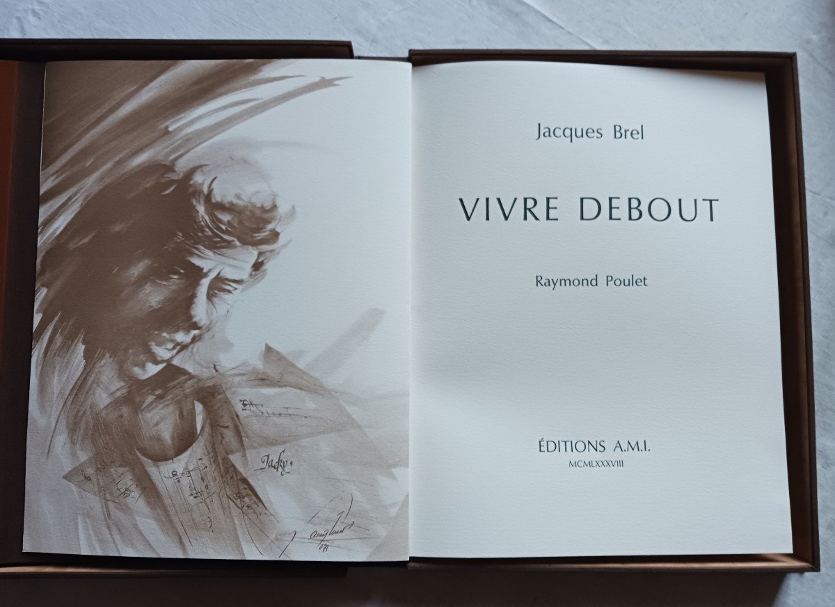 Jacques Brel    /   Vivre Debout