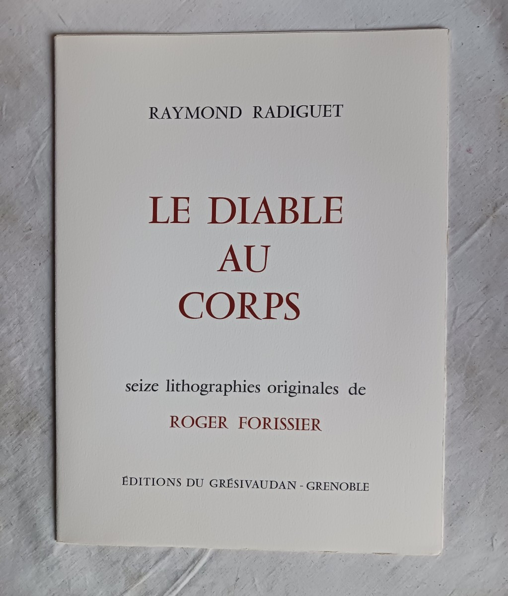 Le Diable Aux Corps    Radiguet Raymond