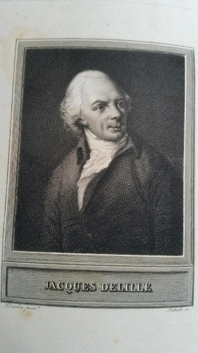 Works Of Jacques Delille 16 Volumes 1824-photo-4