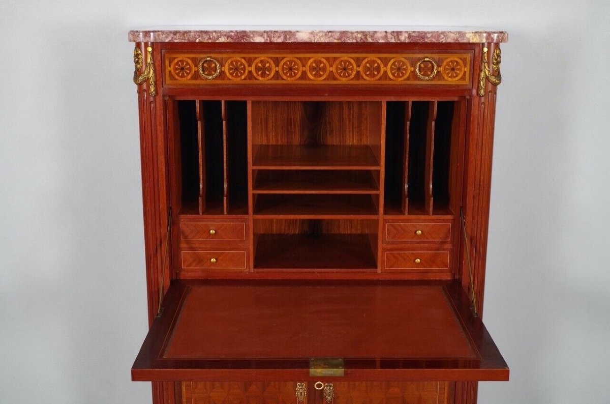 Louis XVI Style Secretaire-photo-4