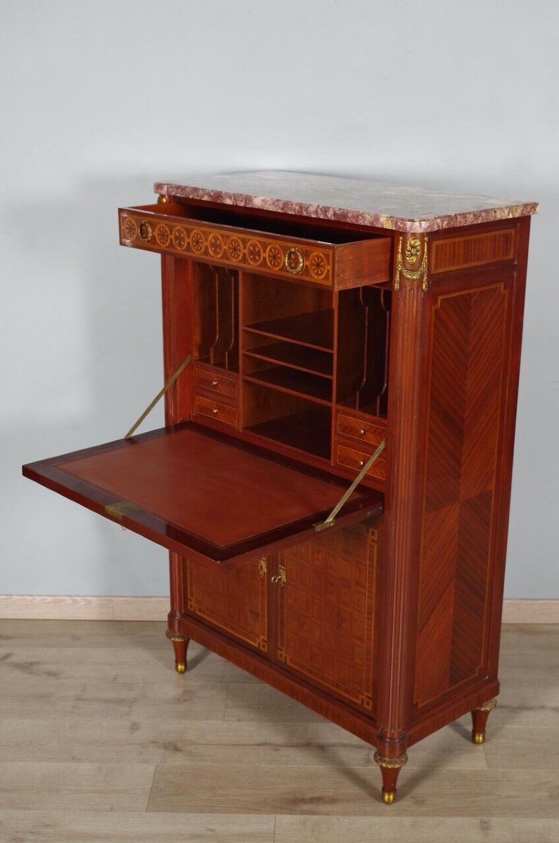 Louis XVI Style Secretaire-photo-4