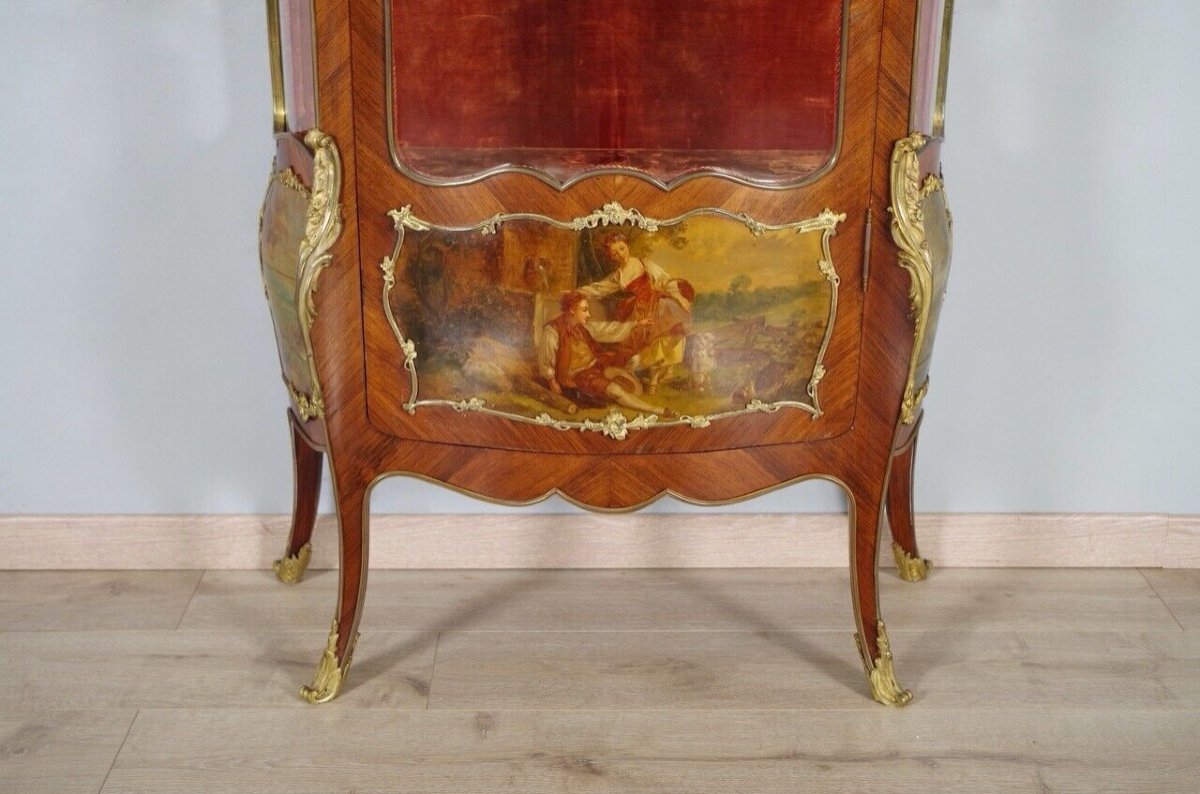 Showcase Napoleon III Gilt Bronze Martin Varnish-photo-3