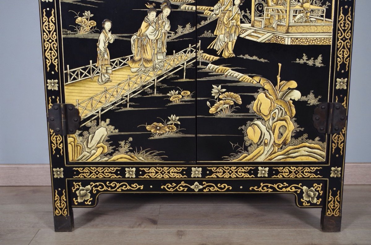 Cabinet en laque de Chine-photo-1