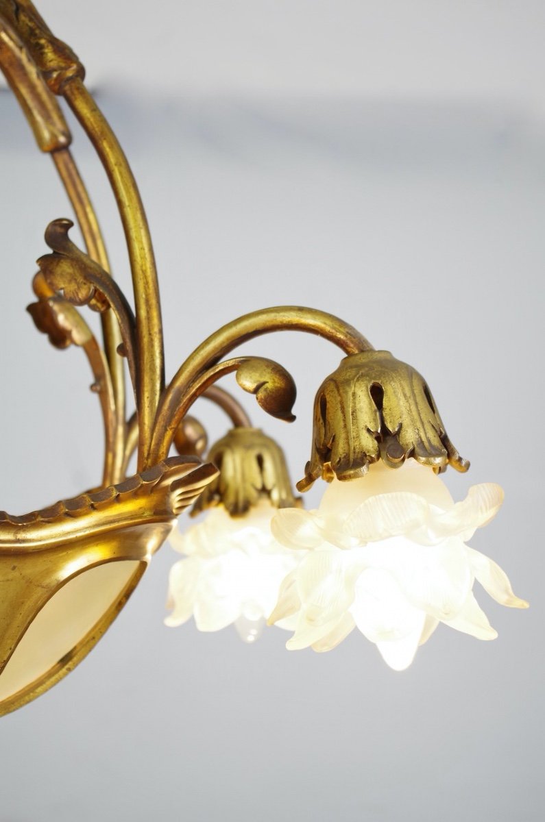 Art-nouveau Chandelier-photo-5