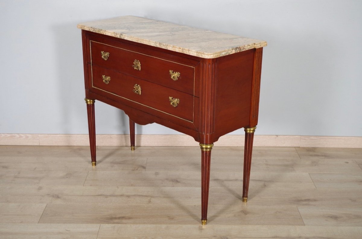 Commode style Louis XVI estampillée Mailfert-photo-3