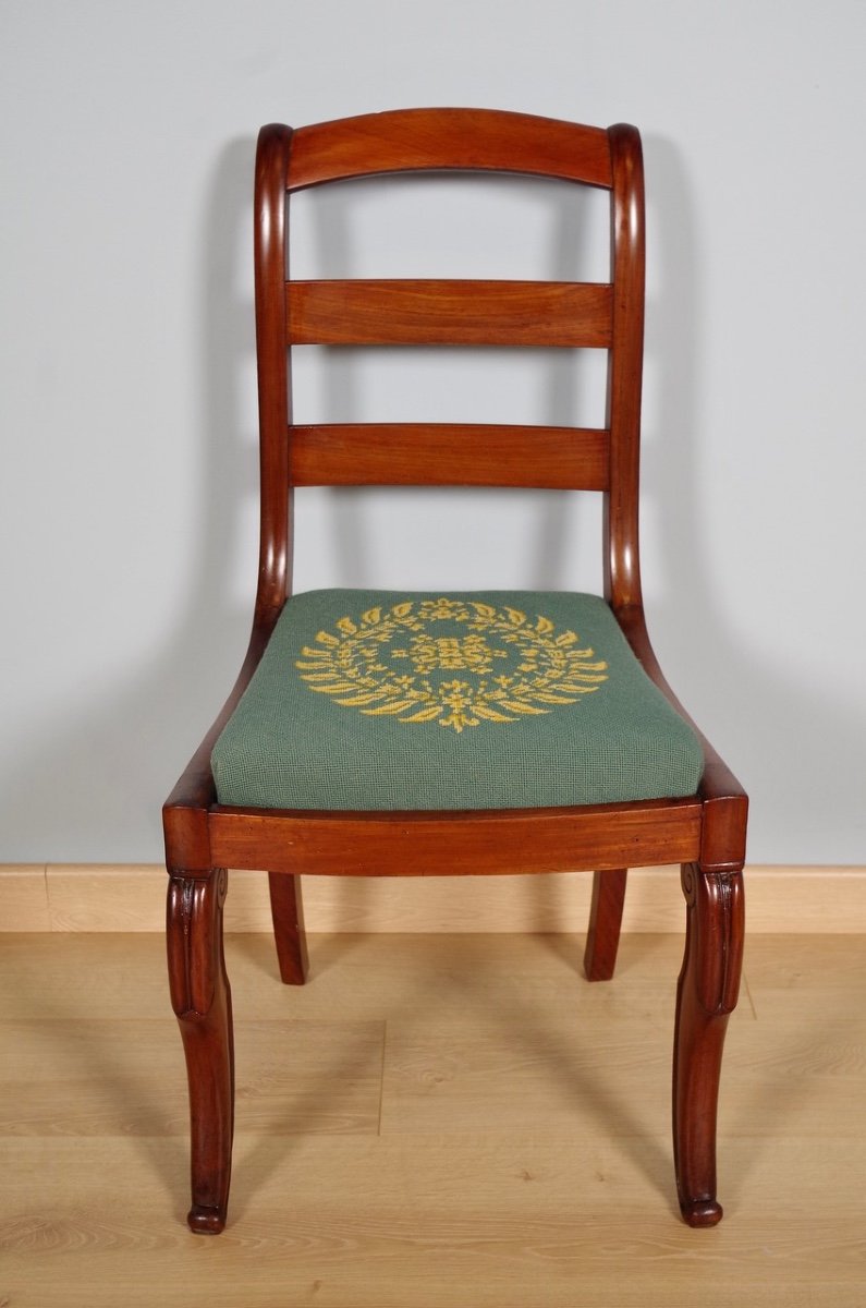 Eight Restoration Period Chairs-photo-4