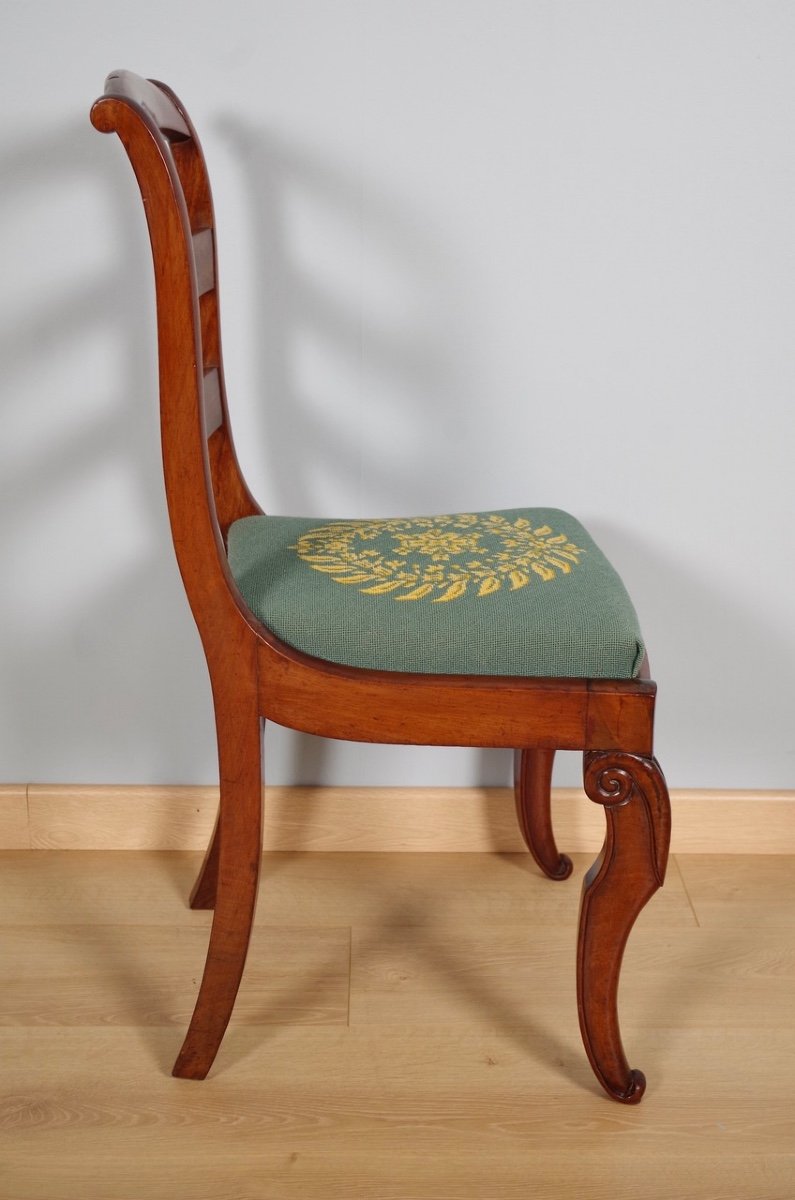 Eight Restoration Period Chairs-photo-7