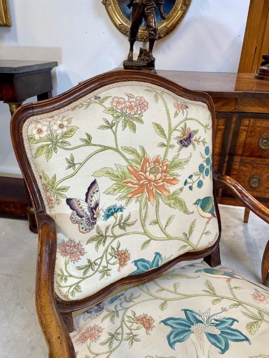 Flat Back Armchair Regency Period-photo-3