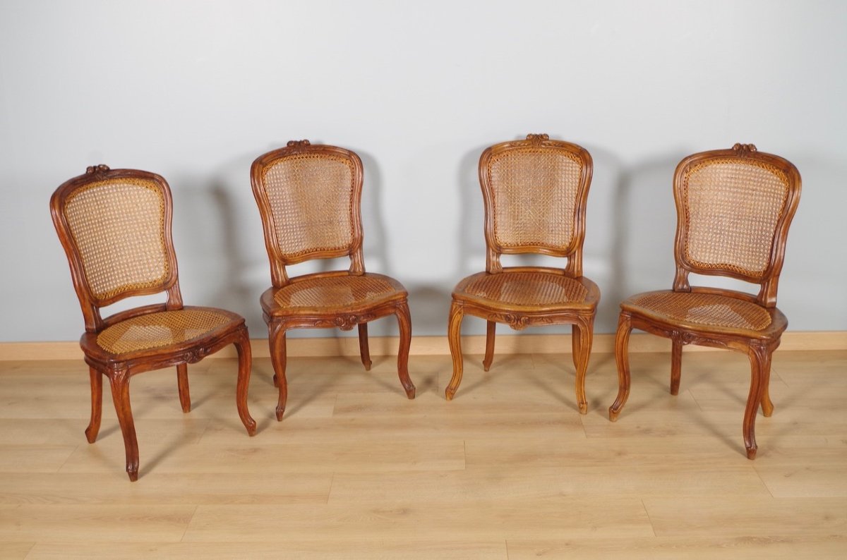 Four Louis XV Period Chairs