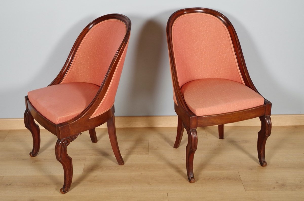 Pair Of Restoration Period Chairs-photo-2